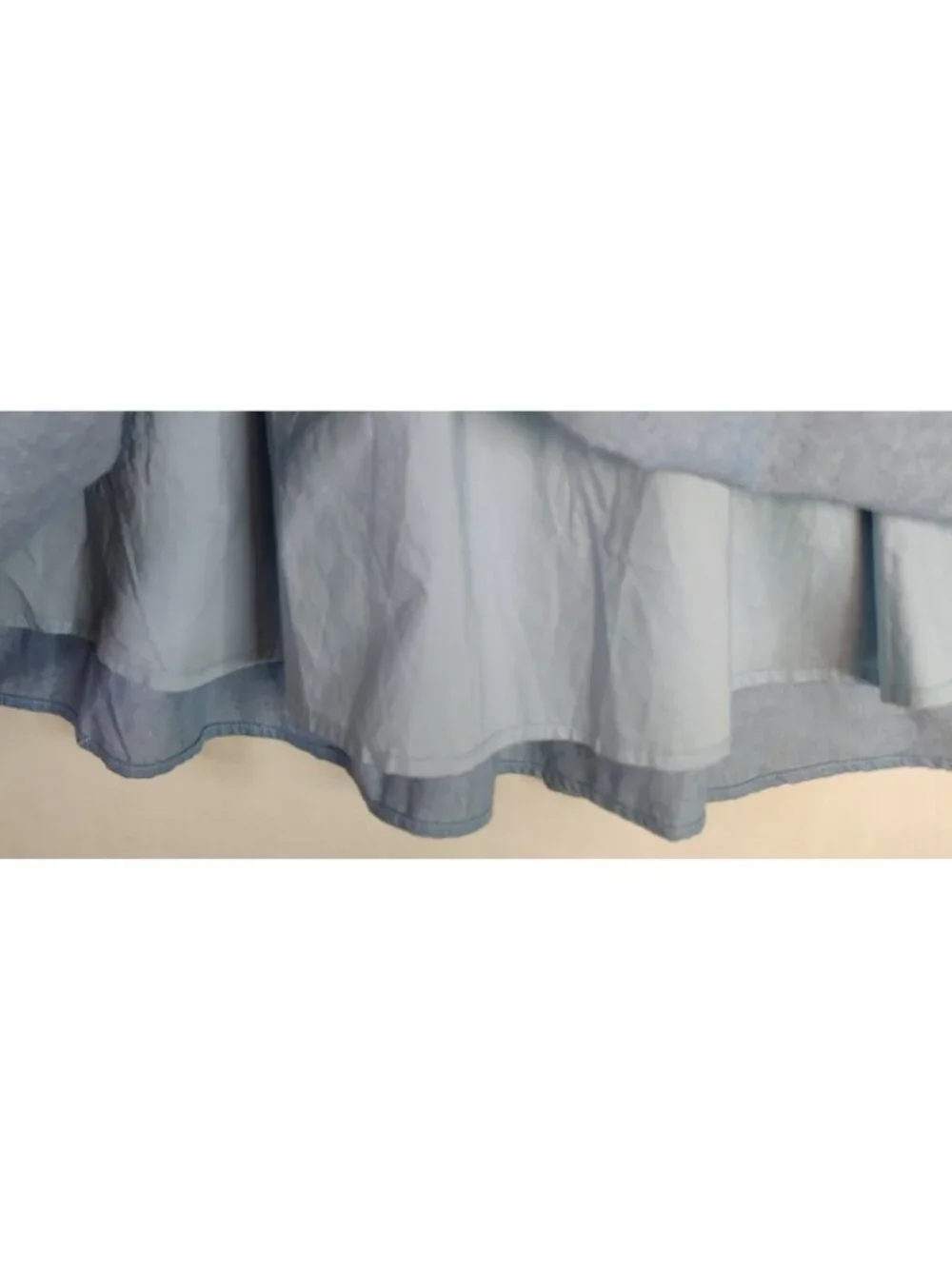 Disney Store Lady and the Tramp Chambray Dress Size Large Lined Pockets - Picture 7 of 8